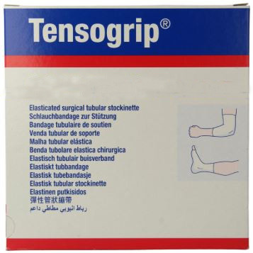 Steunbuisverband Tensogrip beige maat F 10mx10cm