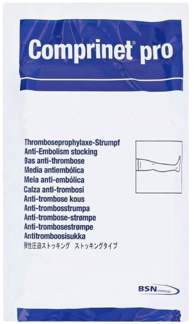 Anti-embolie dijkous Comprinet Pro teenvenster groot/lang