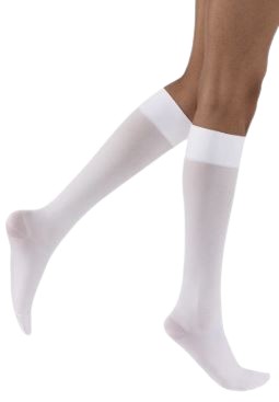 Compressie onderkous UlcerCare Liner wit S