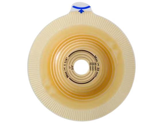 Huidplak Assura Convex 2-delig beige 50mm 31mm