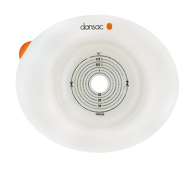 Huidplak Dansac TRE soft convex 2-delig 55mm 15-38mm
