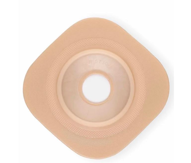 Huidplak Combimate Soft Convex 2-delig beige 57mm 35mm