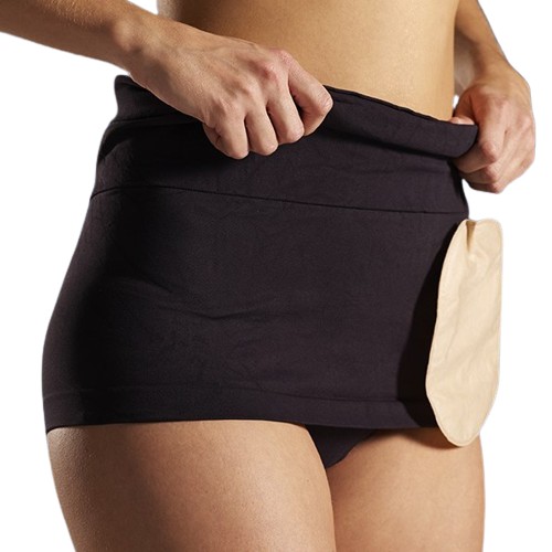 Stomabandage StomaSafe Plus zwart M/L 105-125cm - Afbeelding 2