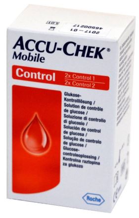 Controlevloeistof Accu-Chek Mobile 2x2ml
