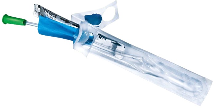 Eenmalige katheter gecoat FloCath Quick nelaton 20cm CH14
