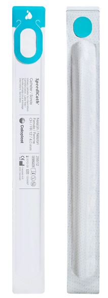 Eenmalige katheter gecoat SpeediCath nelaton 20cm CH14