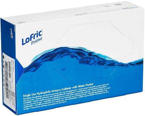 Eenmalige katheter gecoat LoFric Primo nelaton 40cm CH14 - Afbeelding 2