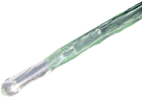 Eenmalige katheter gecoat IQ Cath bolvormig 40cm CH12