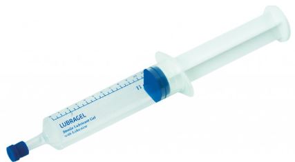 Glijmiddel LUBRAGEL lidocaïne en chloorhexidine spuit 6ml