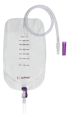 Urinebeenzak Qufora 500ml 50cm hefboomkraan