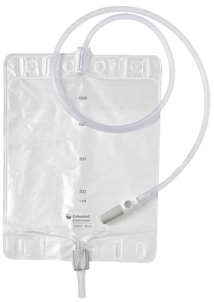 Urinebedzak Conveen Standard 1,5L 90cm hefboomkraan