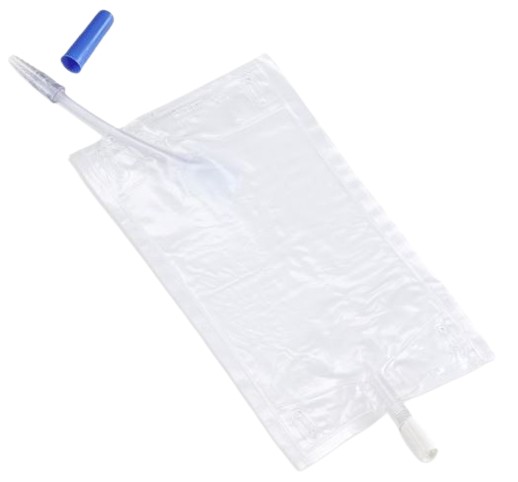 Urinebeenzak Curion Curibag 500ml 60cm trekkraan