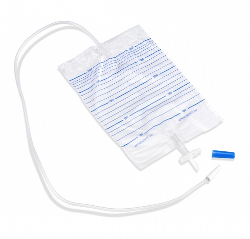 Urinebedzak Curion Curibag 2L 110cm kruiskraan
