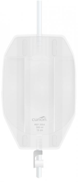Urinebeenzak Curion Soft 500ml 15cm hefboomkraan