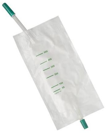 Urinebeenzak HEKURA 500ml 10cm trekkraan