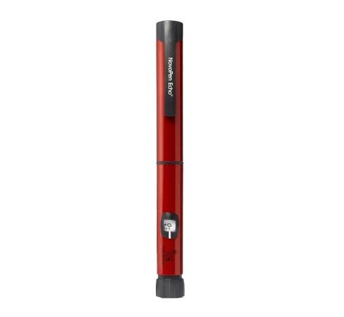 Insulinepen NovoPen Echo rood