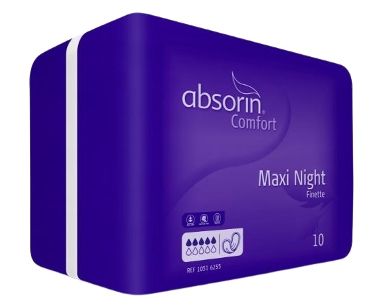 ABSORIN Comfort Finette Inlegverband Maxi Night