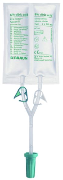 Spoelvloeistof Uro-Tainer Twin Solutio R 6% 2x30ml