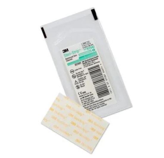 Hechtstrip 3M Steri-Strip wit 6x38mm
