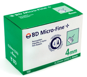 Pennaald Embecta Microfine 4,0x0,23mm 32G