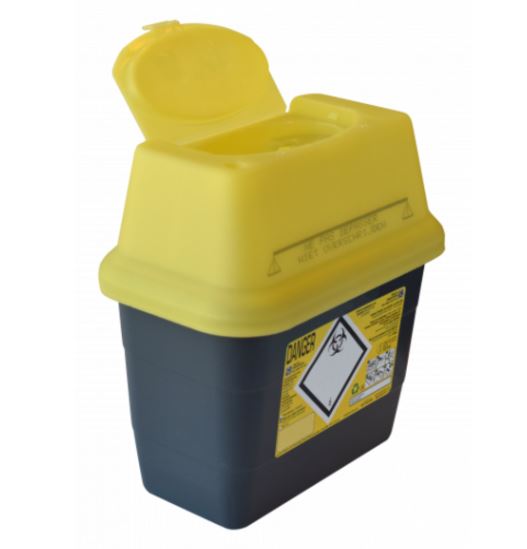 Naaldcontainer Sharpsafe 5e generatie 3L