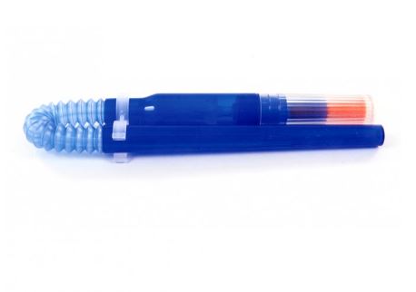 Eenmalige katheter gecoat Curan Man met BlueGrip 30cm CH12